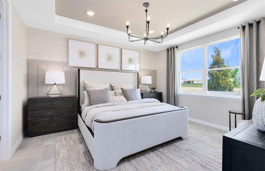 Furnished interior view inside a new home in Riverwood, Zephyrhills (Image 7).