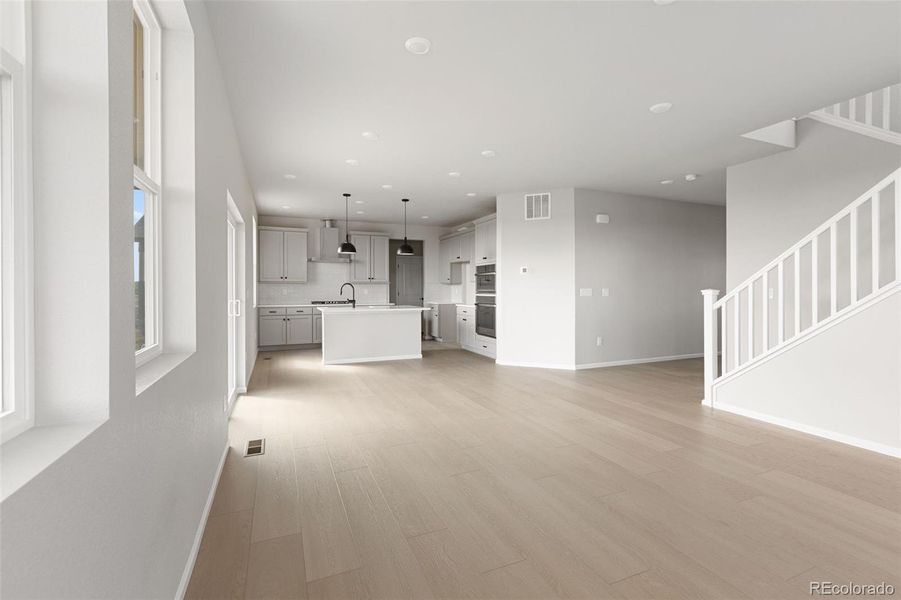 Spacious, unfurnished interior of a new home in The Legacy Collection at Talon Pointe, Thornton (Image 23).