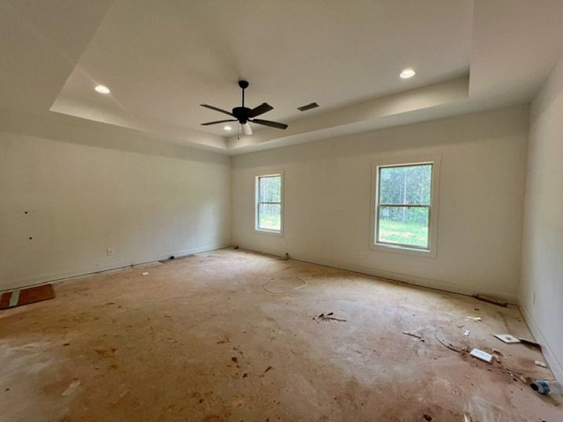 In-progress construction of a new home in Mitchell Farms, LaGrange, GA (Image 11).