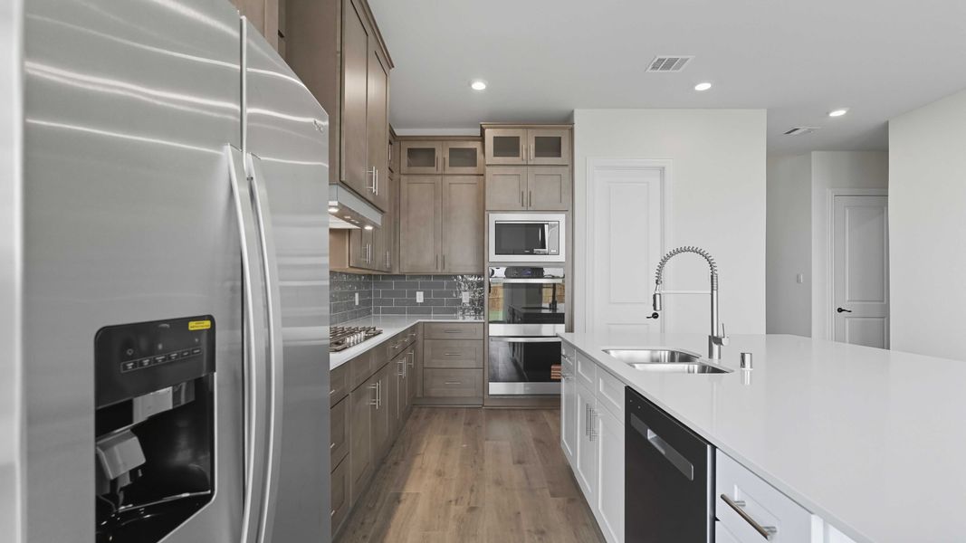 Representative furnished interior of a home built from the CASCADE by D.R. Horton in Clearview Ranch, Royse City (Image 9). Representative furnished interior of a home built from the CASCADE by D.R. Horton in Clearview Ranch, Royse City (Image 9).