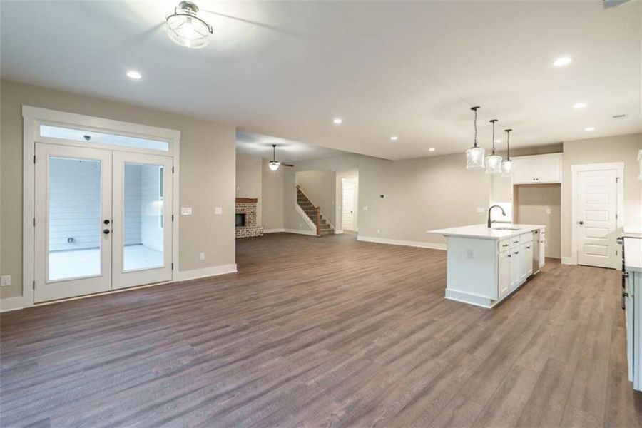 Spacious, unfurnished interior of a new home in , Social Circle (Image 27).
