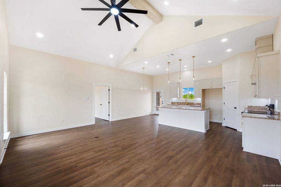 Spacious, unfurnished interior of a new home in , Von Ormy (Image 18). Spacious, unfurnished interior of a new home in , Von Ormy (Image 18).