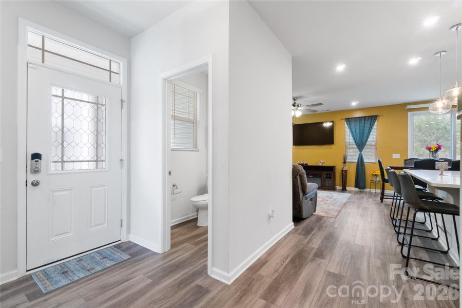 Furnished interior view inside a new home in , Charlotte (Image 13).