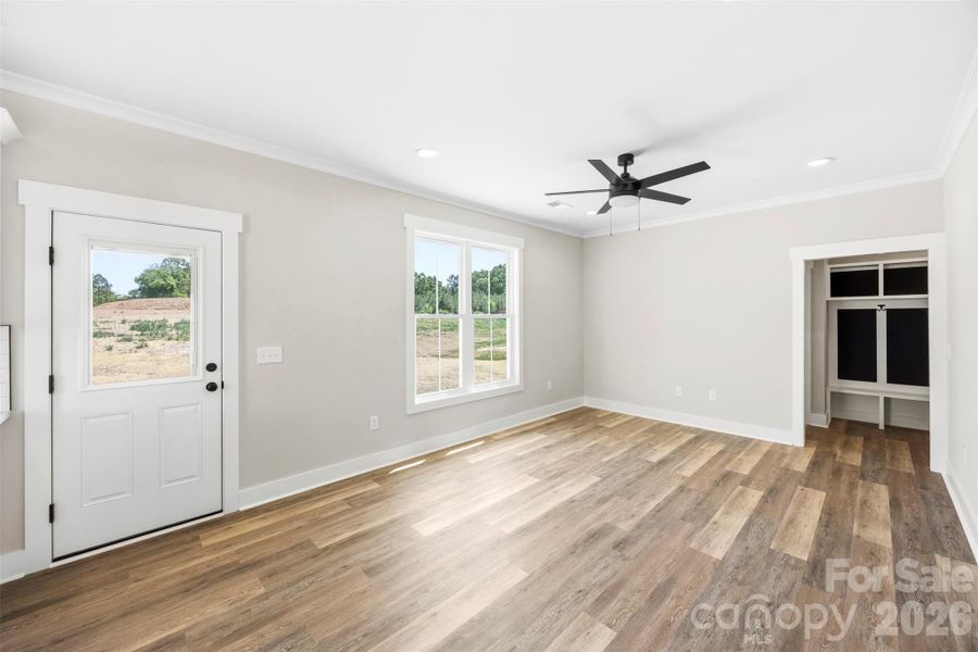 Spacious, unfurnished interior of a new home in , Albemarle (Image 25).