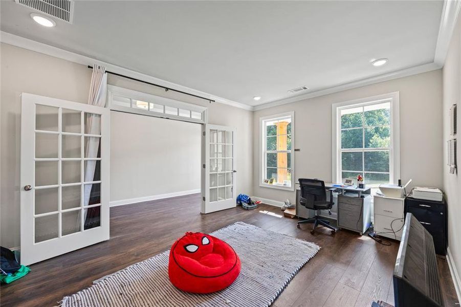 Furnished interior view inside a new home in , Hoschton (Image 32). Furnished interior view inside a new home in , Hoschton (Image 32).