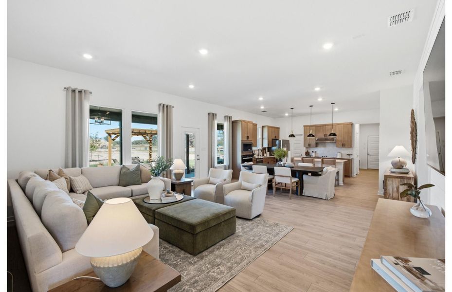 Representative furnished interior of a home built from the Capistrano by Centex in Wildwood Reserve, San Antonio (Image 21). Representative furnished interior of a home built from the Capistrano by Centex in Wildwood Reserve, San Antonio (Image 21).