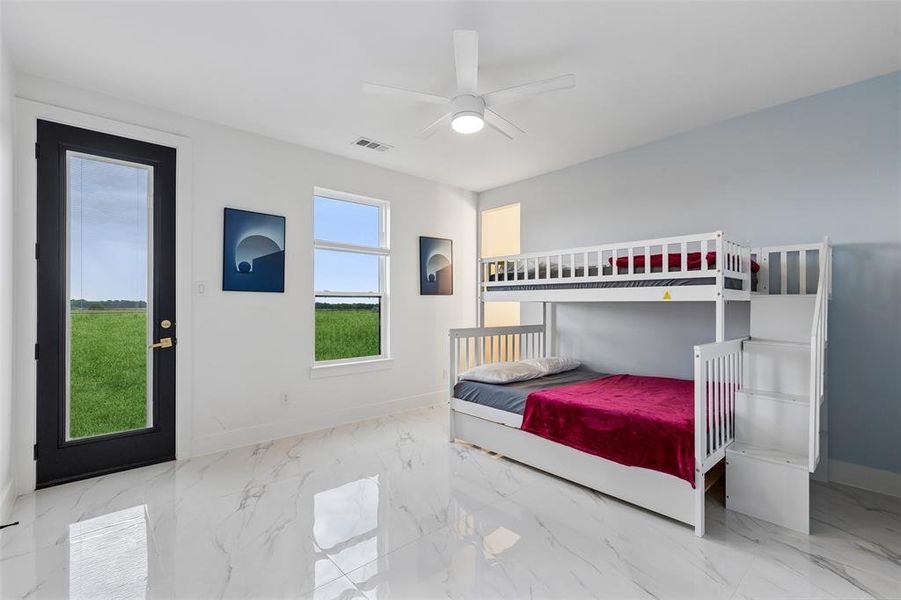 Furnished interior view inside a new home in , Van Alstyne (Image 32).