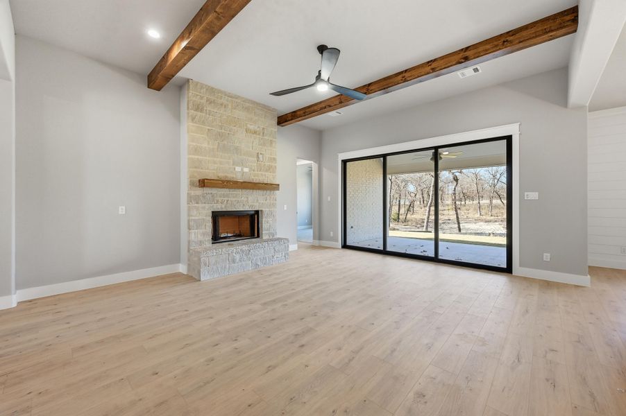Spacious, unfurnished interior of a new home in Escondido Ranches, Poolville (Image 26). Spacious, unfurnished interior of a new home in Escondido Ranches, Poolville (Image 26).