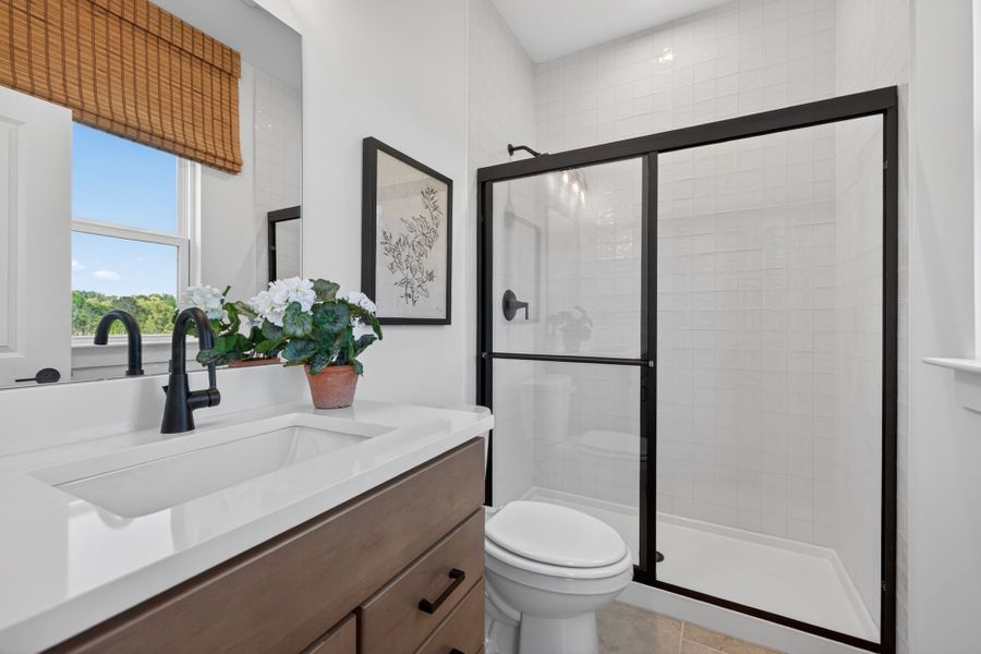 Representative furnished interior of a home built from the Riverton by Pulte Homes in Riversprings, Dacula (Image 17).