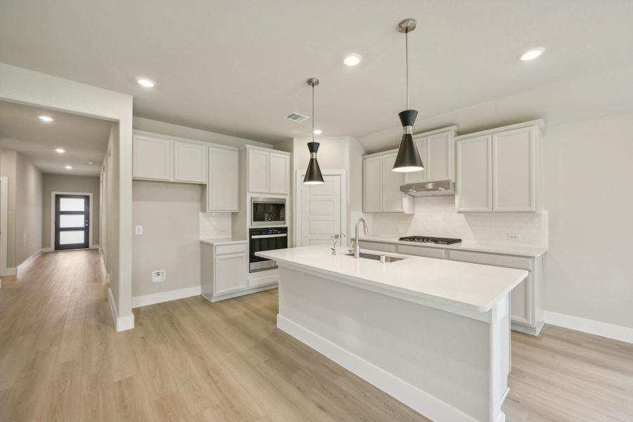 Photo is not of the actual home but is an inspirational photo of builder's model home and may depict options, furnishings, and/or decorator features that are not included.