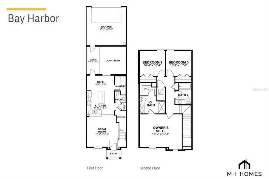 2D floor plan layout of this home in , Sarasota, FL (Image 4).