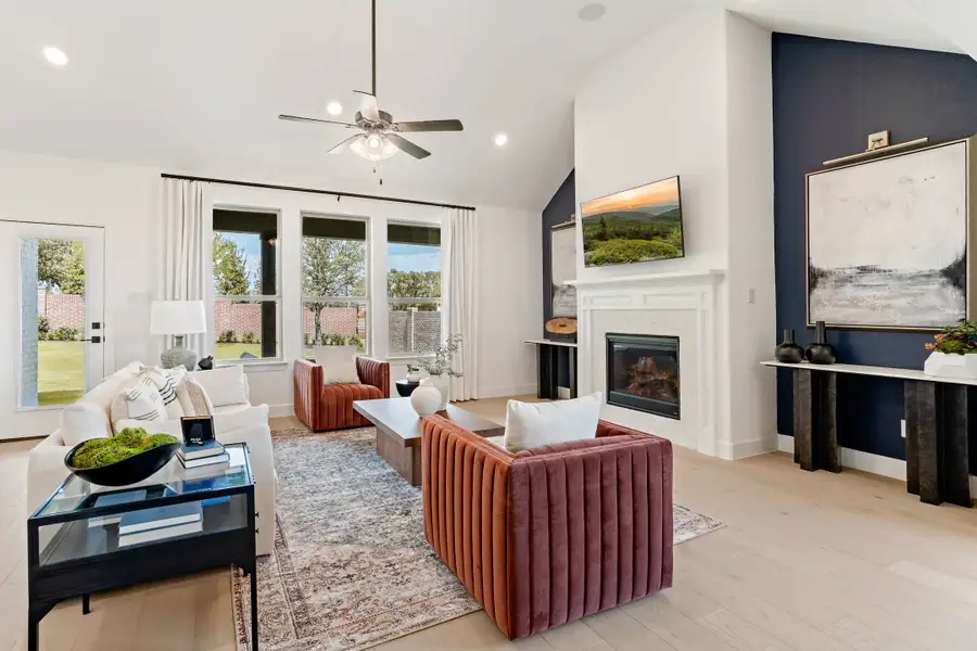 Furnished interior view inside a new home in Enclave at Legacy Hills, Celina (Image 4).