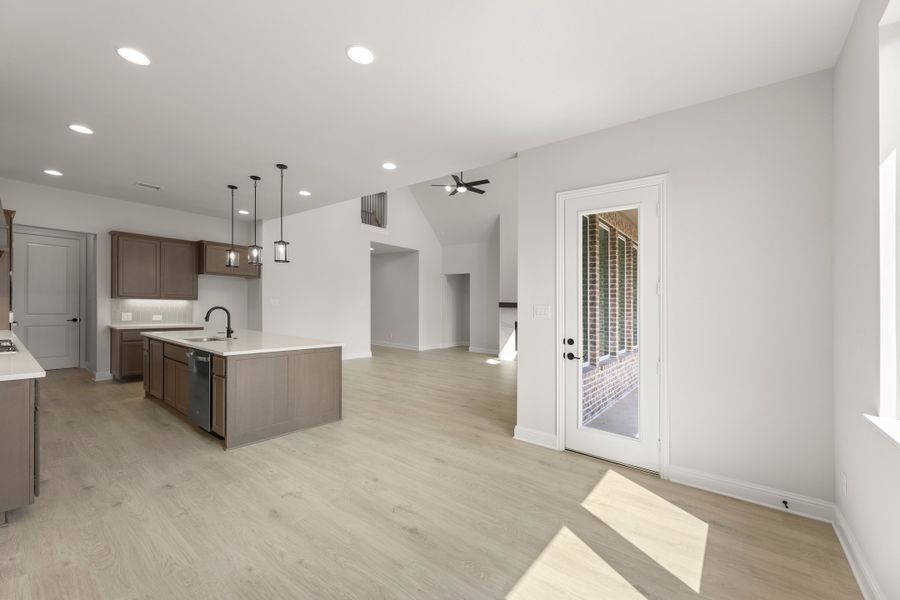 Furnished interior view inside a new home in Nelson Lake Estates, Rockwall (Image 9).