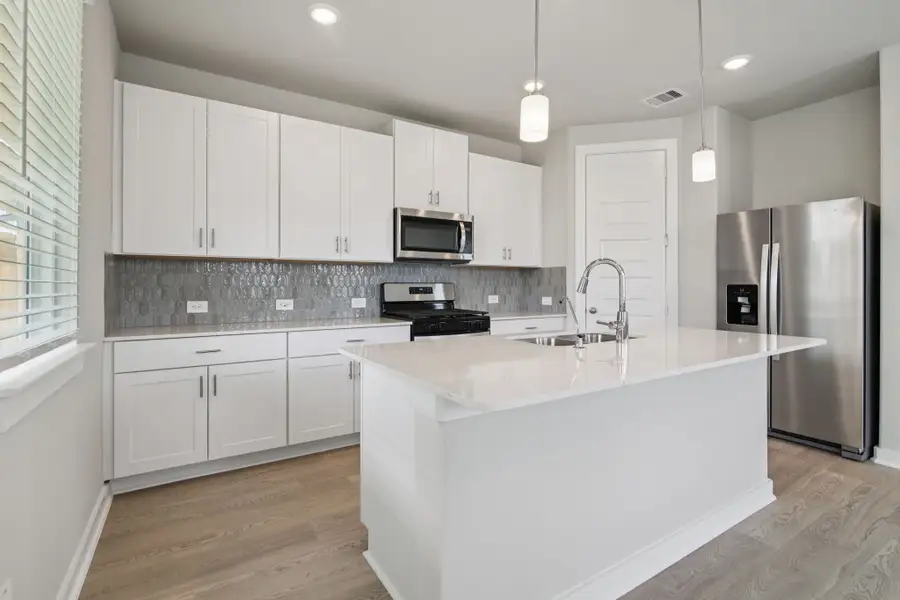 Furnished interior view inside a new home in Pinewood Trails - City Series, Atascocita (Image 5).