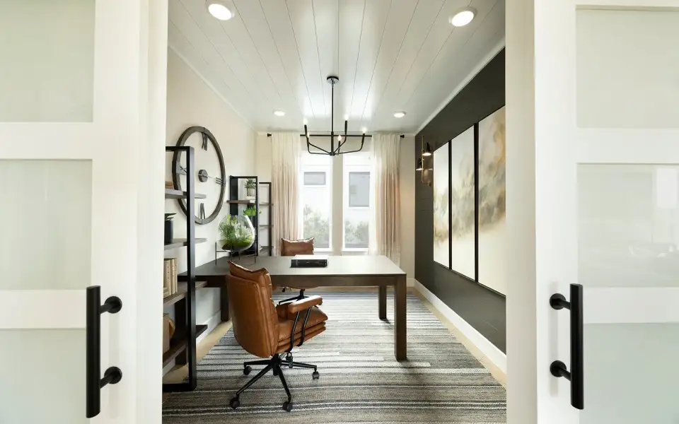 Representative furnished interior of a home built from the Hawthorne by Brookfield Residential in Easton Park, Austin (Image 13). Representative furnished interior of a home built from the Hawthorne by Brookfield Residential in Easton Park, Austin (Image 13).