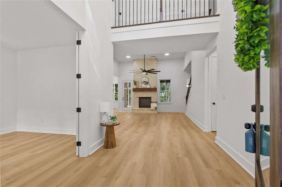 Spacious, unfurnished interior of a new home in , Jenkinsburg (Image 27).