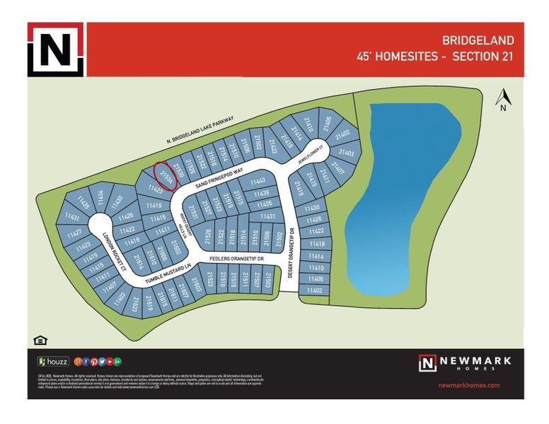 Image 7 of a home in Bridgeland 45', 50', 70'.