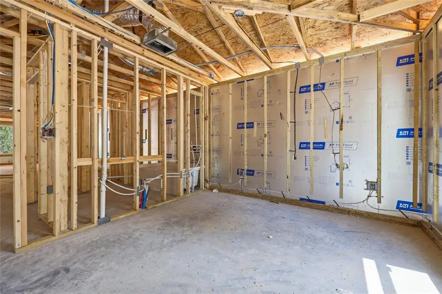 In-progress construction of a new home in , Williston, FL (Image 17). In-progress construction of a new home in , Williston, FL (Image 17).