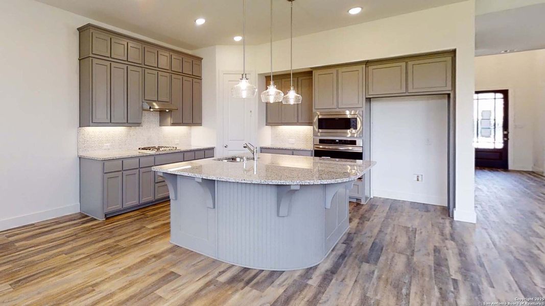 Furnished interior view inside a new home in Alsatian Oaks: 60ft. lots, Castroville (Image 7).