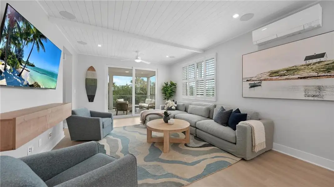 Furnished interior view inside a new home in , Bradenton Beach (Image 14). Furnished interior view inside a new home in , Bradenton Beach (Image 14).
