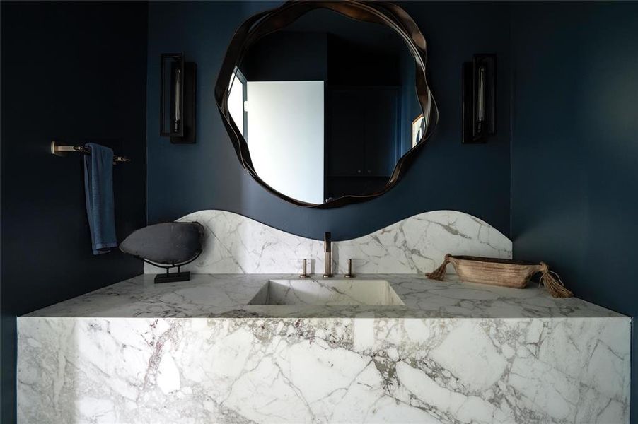 Furnished interior view inside a new home in , Dallas (Image 36).