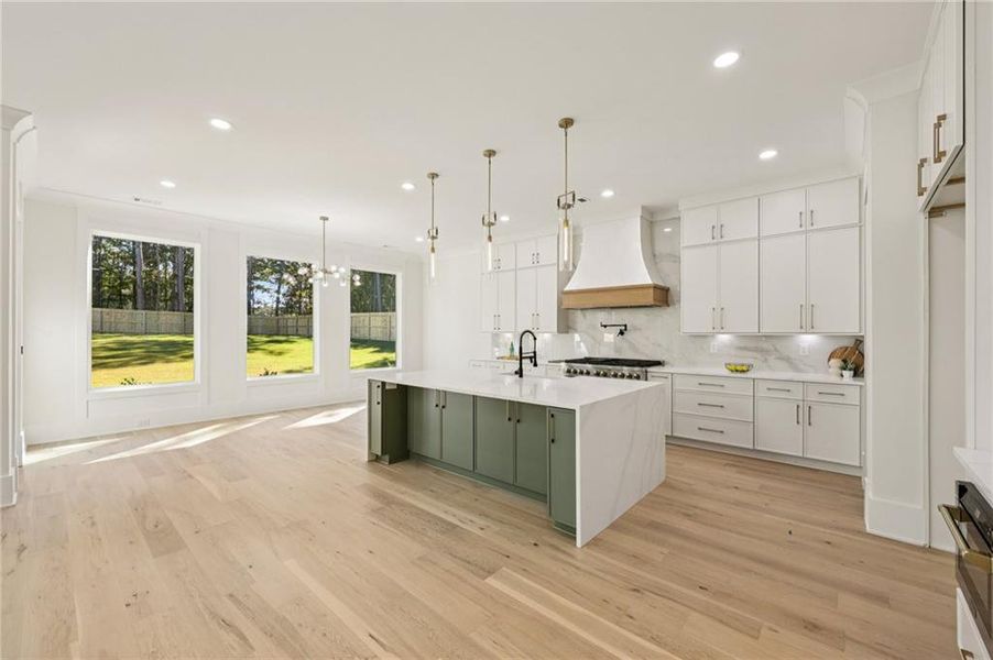 Furnished interior view inside a new home in , Grayson (Image 14).