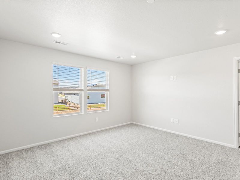 Spacious, unfurnished interior of a new home in Poudre Heights: The Meadow Collection, Windsor (Image 12).