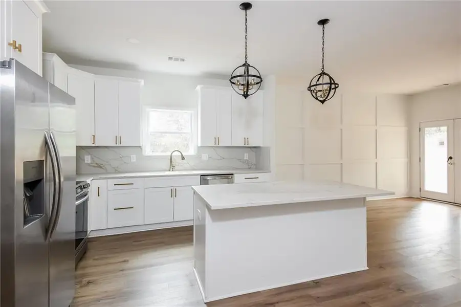 Furnished interior view inside a new home in , Lilburn (Image 11). Furnished interior view inside a new home in , Lilburn (Image 11).