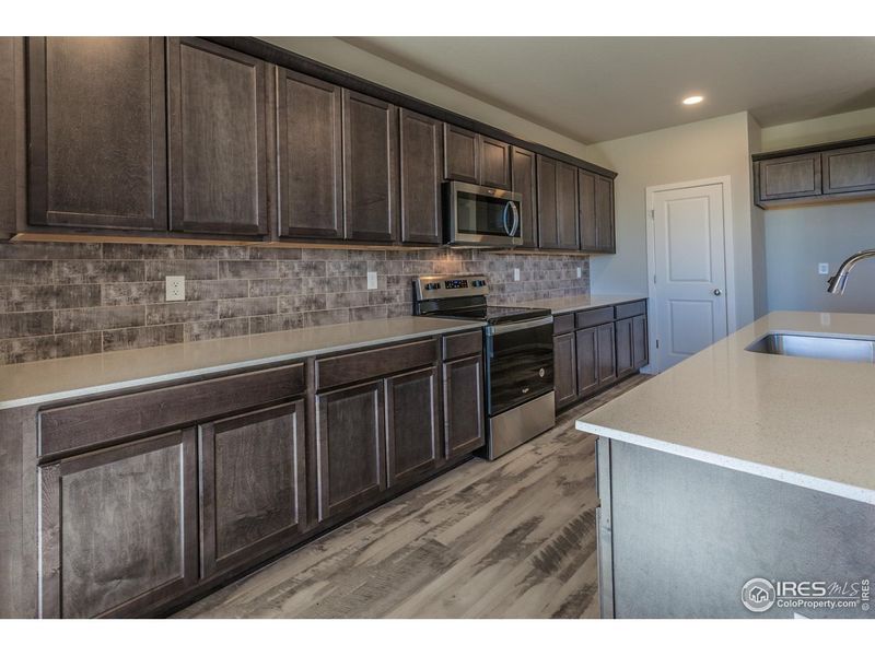 Furnished interior view inside a new home in Prairie Song, Windsor (Image 8).