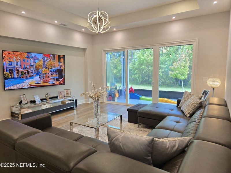 Furnished interior view inside a new home in Sandy Creek, St. Augustine (Image 12).
