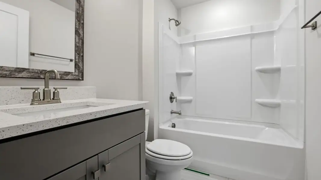 Furnished interior view inside a new home in Adams Glen, Greenville (Image 14). Furnished interior view inside a new home in Adams Glen, Greenville (Image 14).