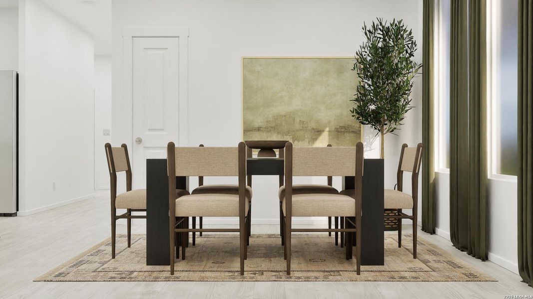 Furnished interior view inside a new home in Stone Garden, Elmendorf (Image 20).