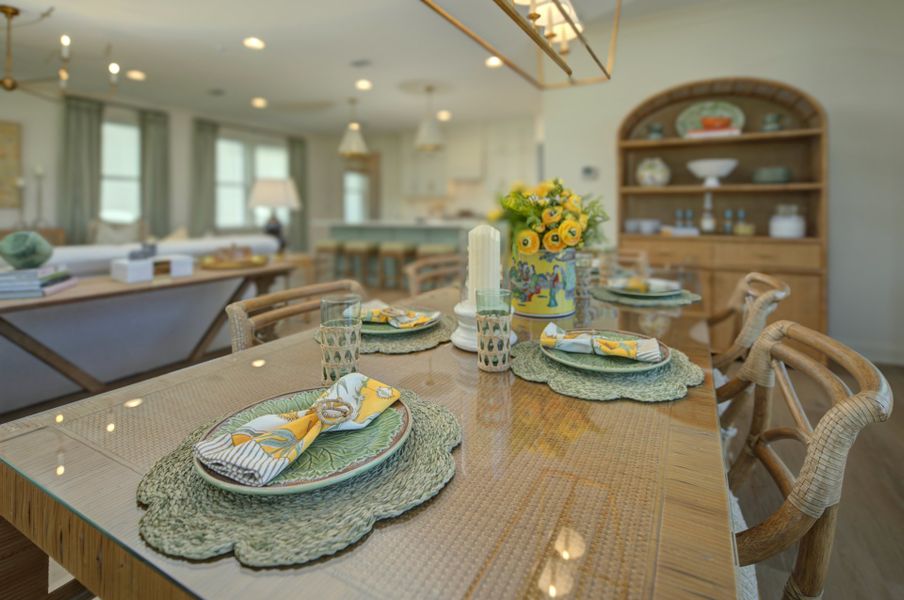Representative furnished interior of a home built from the Liberty by Riverside Homes in Mariposa at EverRange, Jacksonville (Image 13).