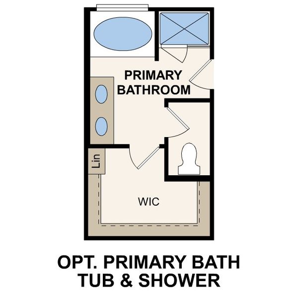 2D floor plan layout for the Raven by Century Communities in Mirabella, Brookshire, TX (Image 3).