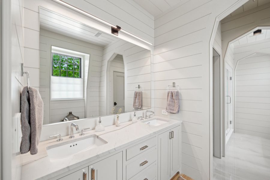 Furnished interior view inside a new home in , Mount Pleasant (Image 16).