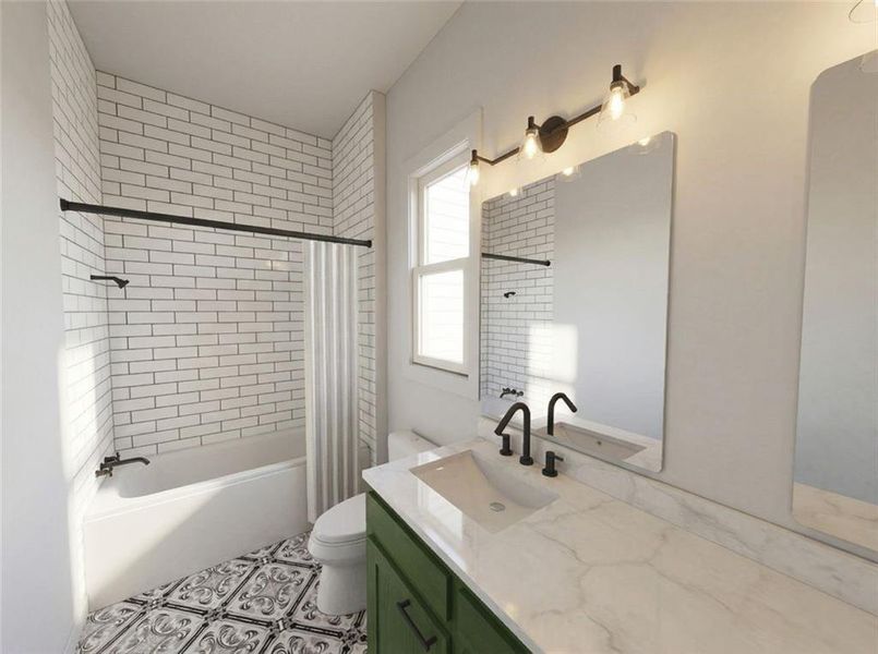 Furnished interior view inside a new home in Lanesborough, Marietta (Image 6).