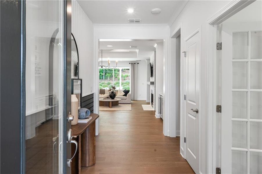 Furnished interior view inside a new home in Del Webb at Lake Oconee, Greensboro (Image 12).