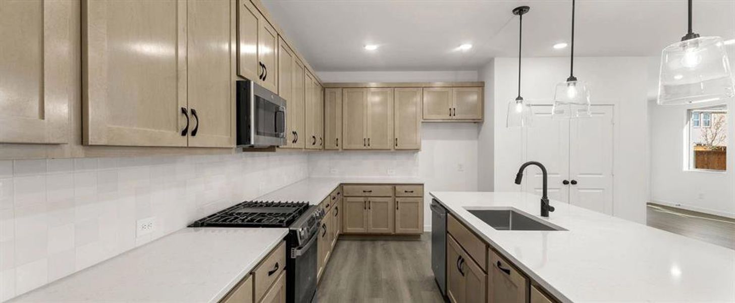 Kitchen featuring the Artisan Collection