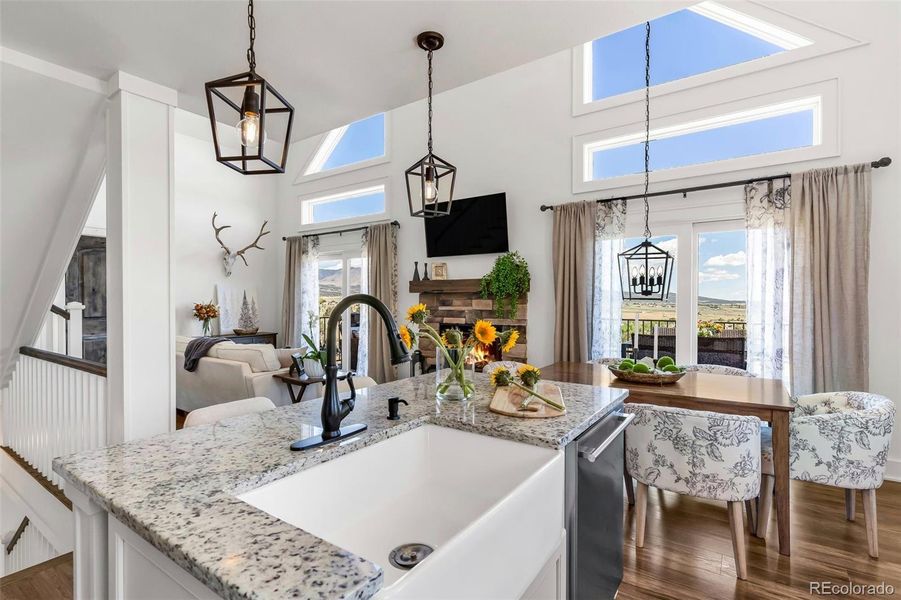 Furnished interior view inside a new home in , Cañon City (Image 6).