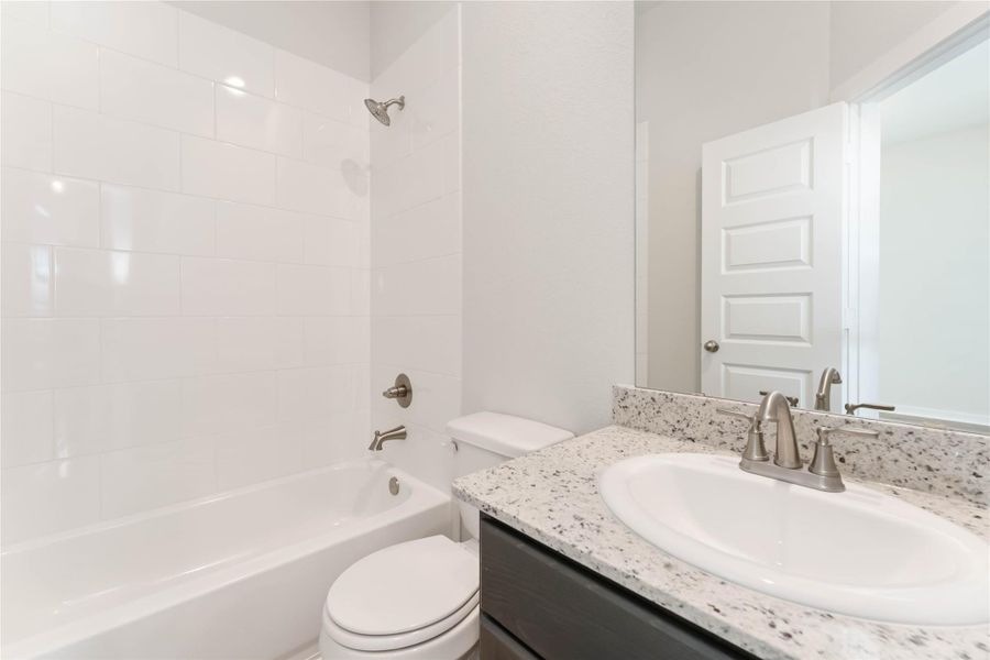 Furnished interior view inside a new home in The Landing, New Caney (Image 3). Furnished interior view inside a new home in The Landing, New Caney (Image 3).