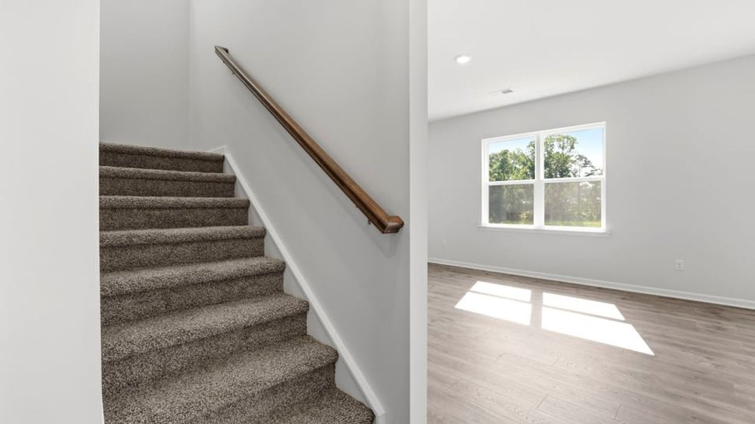 Spacious, unfurnished interior of a new home in Waverly Station, Greenwood (Image 23).