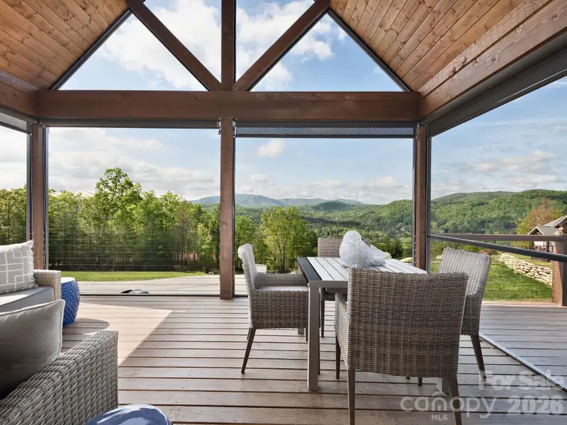 Exterior details and patio area of a home in , Hendersonville (Image 3).
