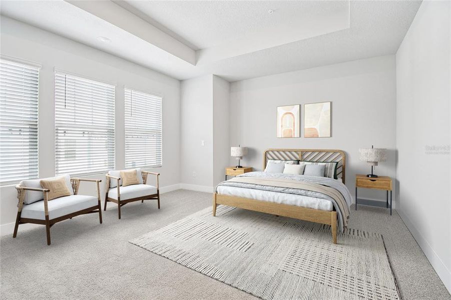 Furnished interior view inside a new home in Apex at Seminole Heights, Tampa (Image 8). Furnished interior view inside a new home in Apex at Seminole Heights, Tampa (Image 8).