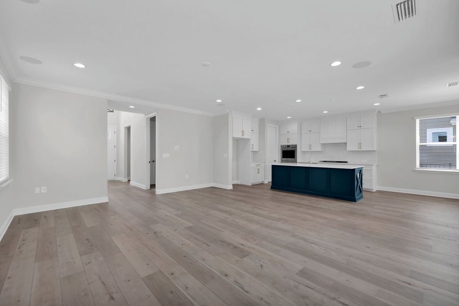 Representative unfurnished interior of a home built from the Miramar by Riverside Homes in Mariposa at EverRange, Jacksonville (Image 75).