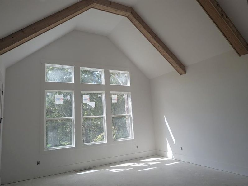 In-progress construction of a new home in White Post on Lake Lanier, Gainesville, GA (Image 20).