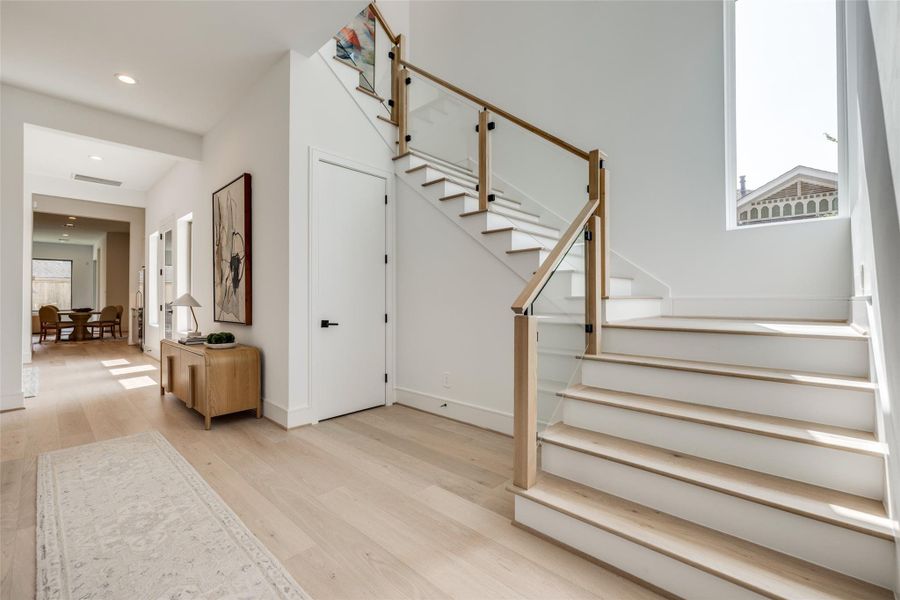 Furnished interior view inside a new home in , Houston (Image 43).