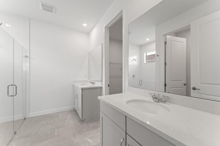 Furnished interior view inside a new home in , Port St. Lucie (Image 7).