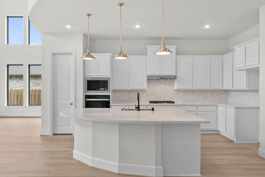 Furnished interior view inside a new home in Colton, Montgomery (Image 7).