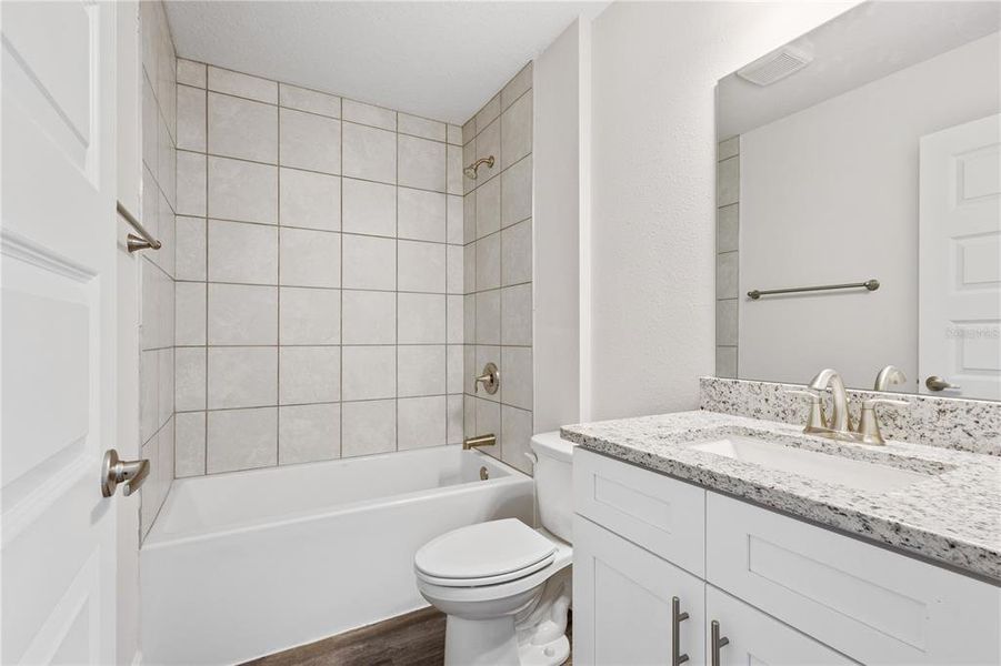 Furnished interior view inside a new home in The Preserve at Laurel Lake, Lake City (Image 7). Furnished interior view inside a new home in The Preserve at Laurel Lake, Lake City (Image 7).