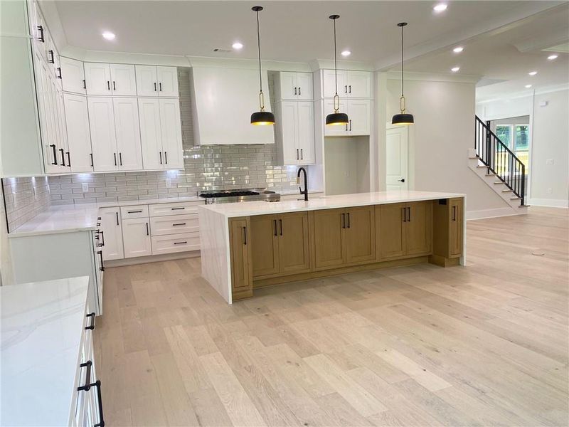 Furnished interior view inside a new home in , Dacula (Image 18).